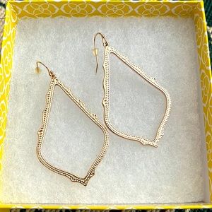 Kendra Scott gold earrings